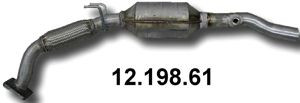 EBERSPÄCHER 12.198.61 katalizatoriaus keitiklis 
 Išmetimo sistema -> Katalizatoriaus keitiklis
1J0.254.503 X, 1J0.254.506 JX, 1J0.254.508 GX