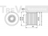 TREVI AUTOMOTIVE AP1036 laisvos eigos sankaba, kint. sr. generatorius
5019860AA, 05019860AA