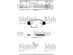 VALEO 601307 stabdžių trinkelių rinkinys, diskinis stabdys 
 Techninės priežiūros dalys -> Papildomas remontas
77365809, 77365809, 71769094, 77365809