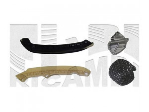 CALIBER KCC125 pavaros grandinės komplektas 
 Variklis -> Variklio uždegimo laiko reguliavimo kontrolė -> Sinchronizavimo grandinė/įtempiklis/kreiptuvas -> Pavaros grandinės komplektas