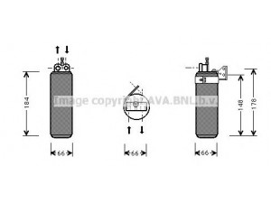 AVA QUALITY COOLING RTD019 džiovintuvas, oro kondicionierius 
 Oro kondicionavimas -> Džiovintuvas
7700423936, 7700839787