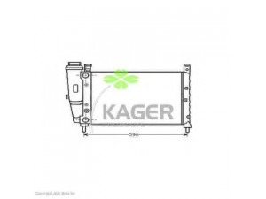KAGER 31-0398 radiatorius, variklio aušinimas 
 Aušinimo sistema -> Radiatorius/alyvos aušintuvas -> Radiatorius/dalys
7075124, 7685063, 7732211