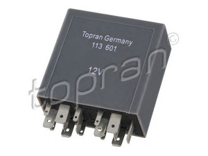 TOPRAN 113 601 relė, valymo / plovimo intervalas 
 Elektros įranga -> Relė
1J0 955 531, 1J0 955 531A, 1J0 955 531