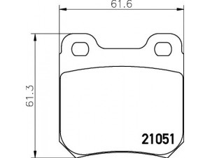 HELLA PAGID 8DB 355 007-371 stabdžių trinkelių rinkinys, diskinis stabdys 
 Techninės priežiūros dalys -> Papildomas remontas
1605924, 90487271, 90540177, 1605617