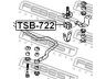 FEBEST TSB-722 skersinio stabilizatoriaus įvorių komplektas
48815-26120