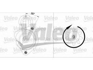 VALEO 455680 starteris 
 Elektros įranga -> Starterio sistema -> Starteris
053911023, 053911023A, 053911023AX