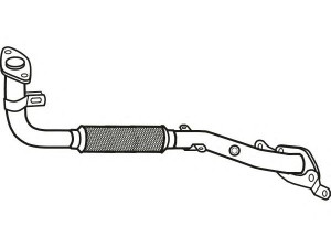 FENNO P3935 išleidimo kolektorius 
 Išmetimo sistema -> Išmetimo vamzdžiai
BM70365, MR188801, MR188807