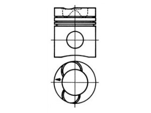 KOLBENSCHMIDT 93938600 stūmoklis 
 Variklis -> Cilindrai/stūmokliai
170962, 170963, 170983, 170984