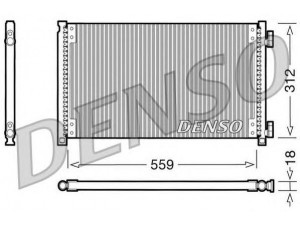 DENSO DCN09100 kondensatorius, oro kondicionierius 
 Oro kondicionavimas -> Kondensatorius
46745054, 46788049