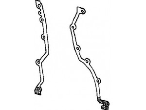 ELRING 166.660 tarpiklių komplektas, skirstomoji dėžė 
 Variklis -> Variklio uždegimo laiko reguliavimo kontrolė -> Skirstomoji dėžė/tarpiklis
11 14 1 317 289