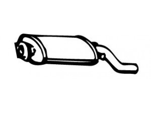 WALKER 13260 galinis duslintuvas 
 Išmetimo sistema -> Duslintuvas
9373689, 9393364