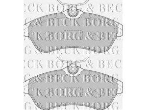 BORG & BECK BBP1735 stabdžių trinkelių rinkinys, diskinis stabdys 
 Techninės priežiūros dalys -> Papildomas remontas
425237, 425372, E172282, 425237