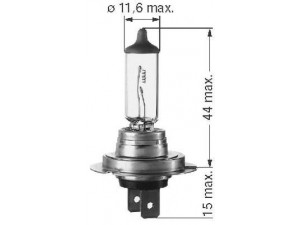 BERU 112561 lemputė, priekinis žibintas