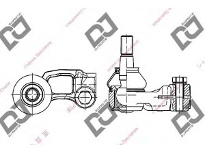 DJ PARTS DE1094 skersinės vairo trauklės galas 
 Vairavimas -> Vairo mechanizmo sujungimai
90140006, 96275019, 26001806, 324038