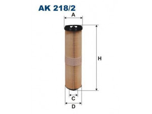 FILTRON AK218/2 oro filtras 
 Techninės priežiūros dalys -> Techninės priežiūros intervalai
6110940204