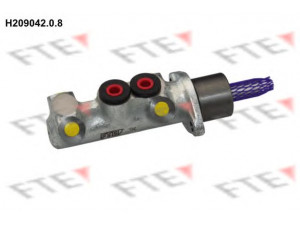 FTE H209042.0.8 pagrindinis cilindras, stabdžiai 
 Stabdžių sistema -> Pagrindinis stabdžių cilindras
46409003, 71738446, 7767150, 9947098