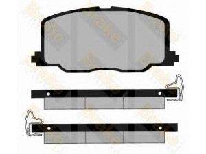 Brake ENGINEERING PA535 stabdžių trinkelių rinkinys, diskinis stabdys 
 Techninės priežiūros dalys -> Papildomas remontas
0446520050, 0446520090, 0446520170
