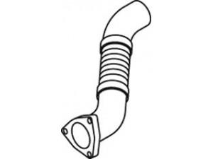 DINEX 69135 išleidimo kolektorius 
 Išmetimo sistema -> Išmetimo vamzdžiai
139-34.00.140-14