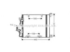 AVA QUALITY COOLING OL5368D kondensatorius, oro kondicionierius 
 Oro kondicionavimas -> Kondensatorius
1850099, 93178961, 93178961