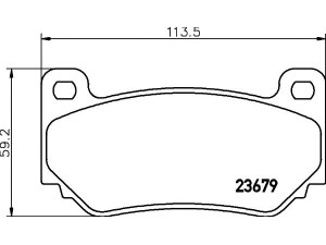 MINTEX MDB2176 stabdžių trinkelių rinkinys, diskinis stabdys 
 Techninės priežiūros dalys -> Papildomas remontas
CP760010, SFP000170, SFP000310