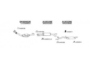 VENEPORTE 030083 išmetimo sistema 
 Išmetimo sistema -> Išmetimo sistema, visa
