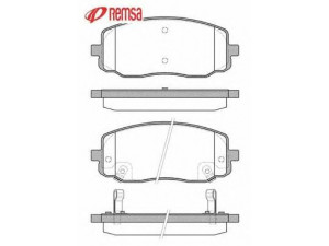 METZGER 1133.02 stabdžių trinkelių rinkinys, diskinis stabdys 
 Techninės priežiūros dalys -> Papildomas remontas
58101-07A10