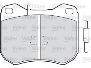 VALEO 598178 stabdžių trinkelių rinkinys, diskinis stabdys 
 Techninės priežiūros dalys -> Papildomas remontas
4248-34, 424834, 4250-16, 4250-20