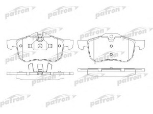PATRON PBP1355 stabdžių trinkelių rinkinys, diskinis stabdys 
 Techninės priežiūros dalys -> Papildomas remontas
GBP90342AF, SFP100511