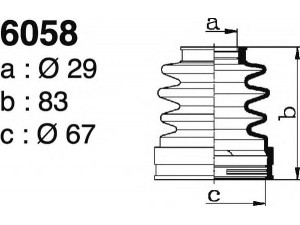 DEPA 6058 gofruotoji membrana, kardaninis velenas 
 Ratų pavara -> Gofruotoji membrana
1117220, 328788, 1349166