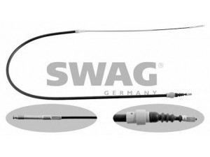 SWAG 30 93 0761 trosas, stovėjimo stabdys 
 Stabdžių sistema -> Valdymo svirtys/trosai
6X0 609 721 E, 6X0 609 721 E