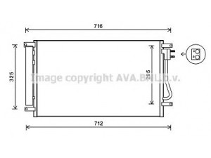 AVA QUALITY COOLING CT5038 kondensatorius, oro kondicionierius