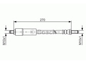BOSCH 1 987 476 262 stabdžių žarnelė 
 Stabdžių sistema -> Stabdžių žarnelės
1574611, 1613344, 6050436, 6050437