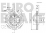 EUROBRAKE 5815203637 stabdžių diskas 
 Dviratė transporto priemonės -> Stabdžių sistema -> Stabdžių diskai / priedai
569000, 9127967, 9196050