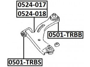 ASVA 0524-017 vikšro valdymo svirtis
4133882, B25D-34-300, EC01-34-300F