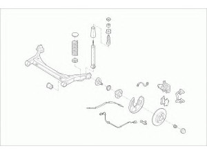 BOGE VW-LUPO-RB004 vairavimo mechanizmas; rato pakaba 
 Ašies montavimas/vairavimo mechanizmas/ratai -> Prekių paieška pagal schemą