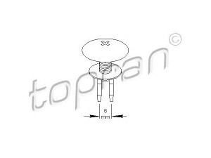 TOPRAN 111 482 sąvarža
1H0 819 055C, 1H0 819 055C