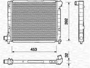 MAGNETI MARELLI 350213109000 radiatorius, variklio aušinimas 
 Aušinimo sistema -> Radiatorius/alyvos aušintuvas -> Radiatorius/dalys
82443104, 82462737, 82410257, 82443104