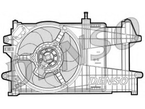 DENSO DER09039 ventiliatorius, radiatoriaus 
 Aušinimo sistema -> Oro aušinimas
51708405, 51738360, 51708405