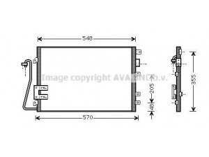 AVA QUALITY COOLING RTA5340D kondensatorius, oro kondicionierius 
 Oro kondicionavimas -> Kondensatorius
8200221131, 8200221132, 8200708130