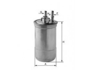 UNIFLUX FILTERS XN201 kuro filtras 
 Techninės priežiūros dalys -> Papildomas remontas
46531688, 46737091, 46786875, 71736117
