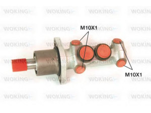 WOKING C1020.06 pagrindinis cilindras, stabdžiai 
 Stabdžių sistema -> Pagrindinis stabdžių cilindras
1H1611019A, 1H1611019C, 357611019