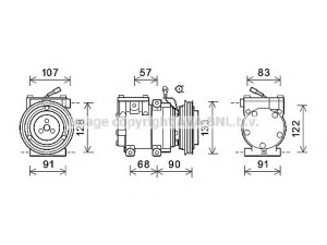 AVA QUALITY COOLING HYAK287 kompresorius, oro kondicionierius 
 Oro kondicionavimas -> Kompresorius/dalys
9770127000