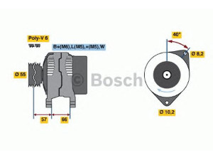 BOSCH 0 986 040 081 kintamosios srovės generatorius
77 00 414 371, 77 00 416 958, 77 00 840 260
