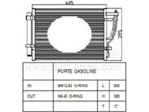 PARTS-MALL PXNCB-073 kondensatorius, oro kondicionierius 
 Oro kondicionavimas -> Kondensatorius
976061M000