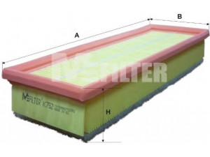 MFILTER K 752 oro filtras 
 Techninės priežiūros dalys -> Techninės priežiūros intervalai
1444CP, 1444X5, 993258, 1378073J00