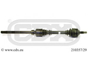 CDX 210357/29 kardaninis velenas 
 Ratų pavara -> Kardaninis velenas