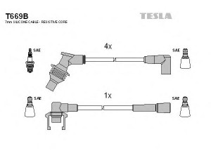 TESLA T669B uždegimo laido komplektas 
 Kibirkšties / kaitinamasis uždegimas -> Uždegimo laidai/jungtys
7700850451, 7700851994
