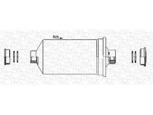 MAGNETI MARELLI 213908502700 kuro filtras 
 Techninės priežiūros dalys -> Papildomas remontas
EDP-9059, GFE-7009, WJN-101150