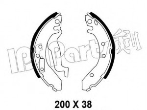 IPS Parts IBL-4410 stabdžių trinkelė 
 Stabdžių sistema -> Būgninis stabdys -> Stabdžių įdėklas/ trinkelė
04421S74E00, 04431ST3E50, 42015-SP8-000