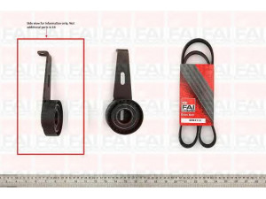 FAI AutoParts FBK02 V formos rumbuoti diržai 
 Techninės priežiūros dalys -> Techninės priežiūros intervalai